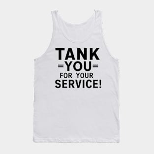 Tank You: Bold Typography on the Frontlines Tank Top